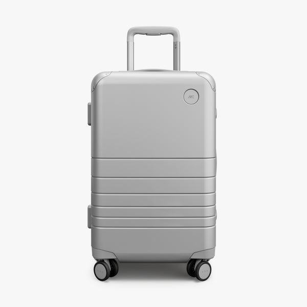 Silver | Front view of Hybrid Carry-On in Silver