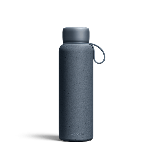 Kiyo UVC Water Bottle 500 ml - Dark Grey | Monos Travel Accessories