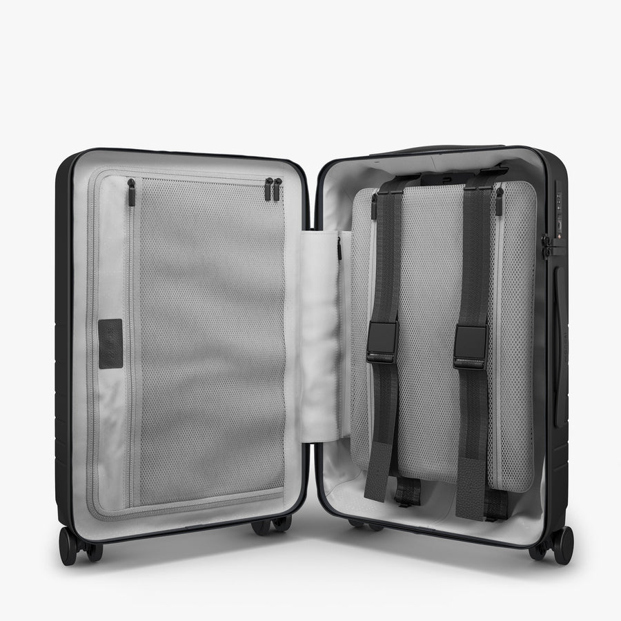 Midnight Black | Inside view of Carry-On in Midnight Black