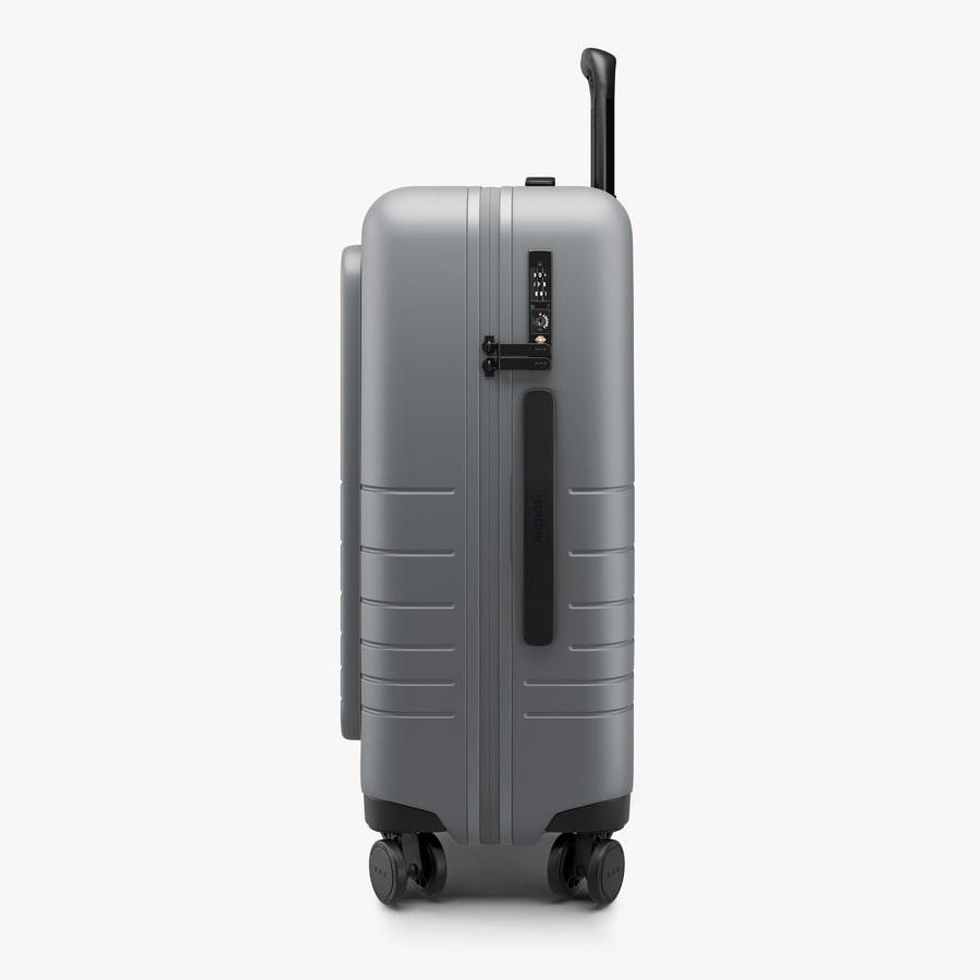 Storm Grey | Side view of Carry-On Pro Plus in Storm Grey