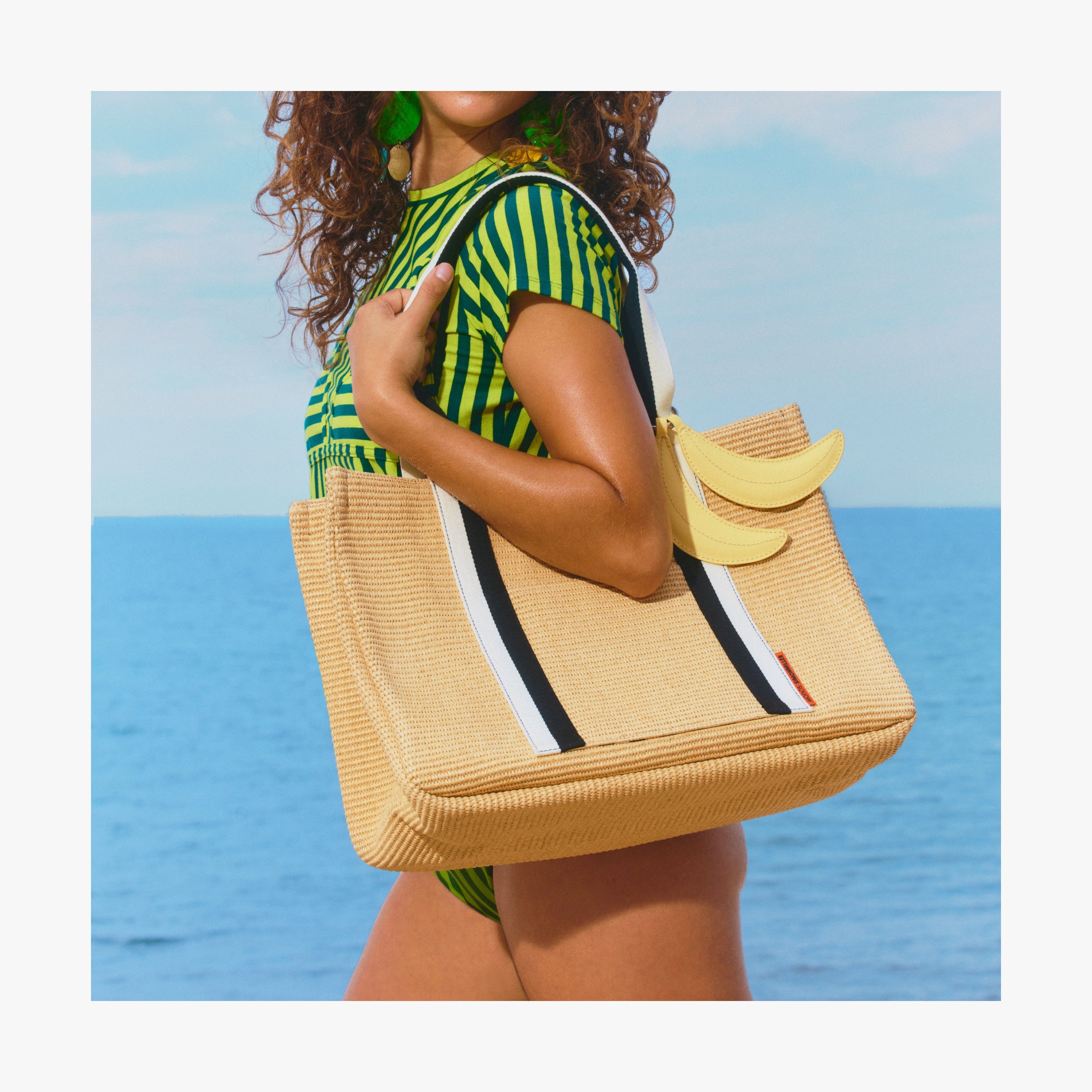 Banana Charm – Vegan leather bag charm | Monos × SIMONMILLER