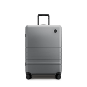 Storm Grey Scaled | Front view of Expandable Check-In Medium in Storm Grey