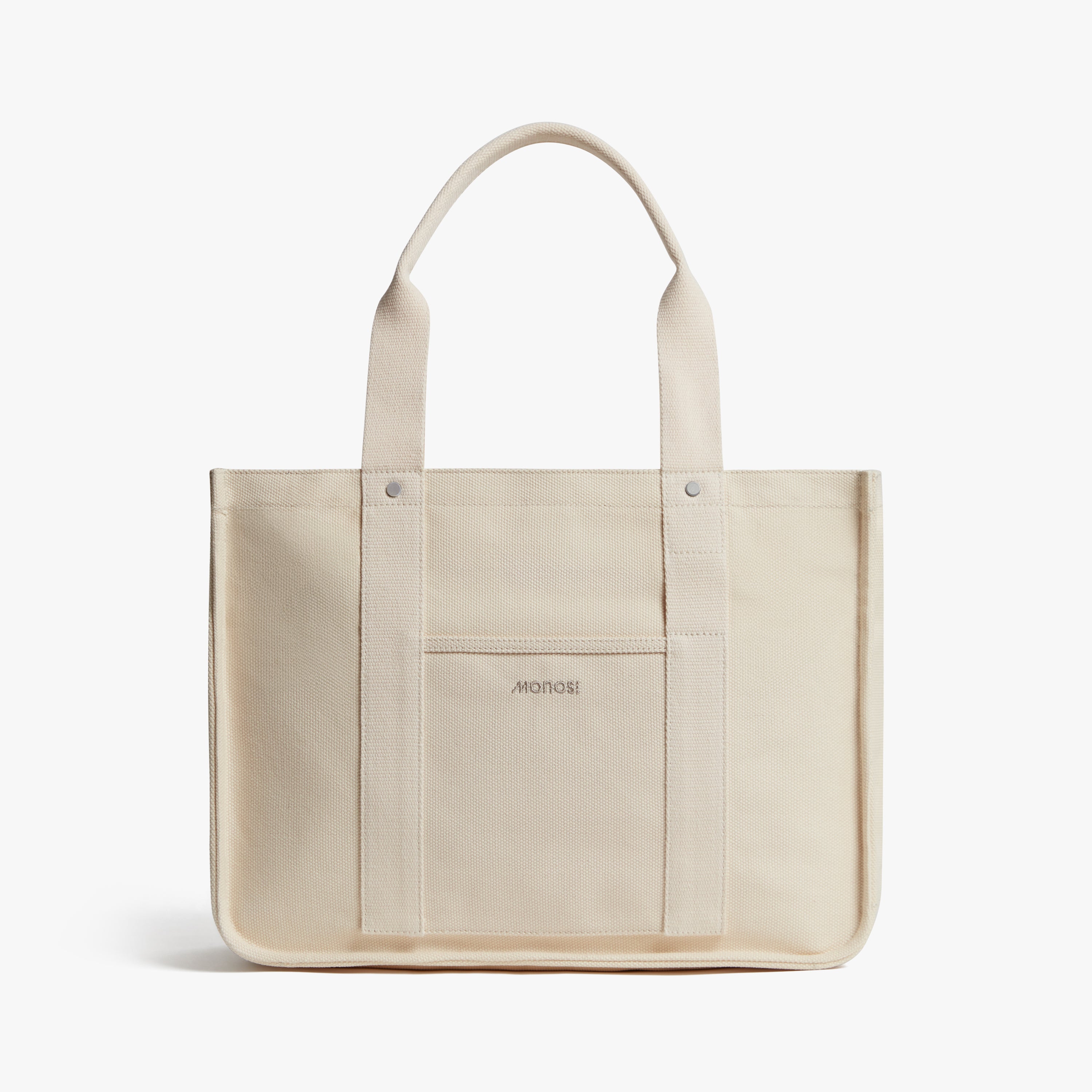 Gesso Tote, Premium Cotton Canvas Travel Bag | Monos Luggage
