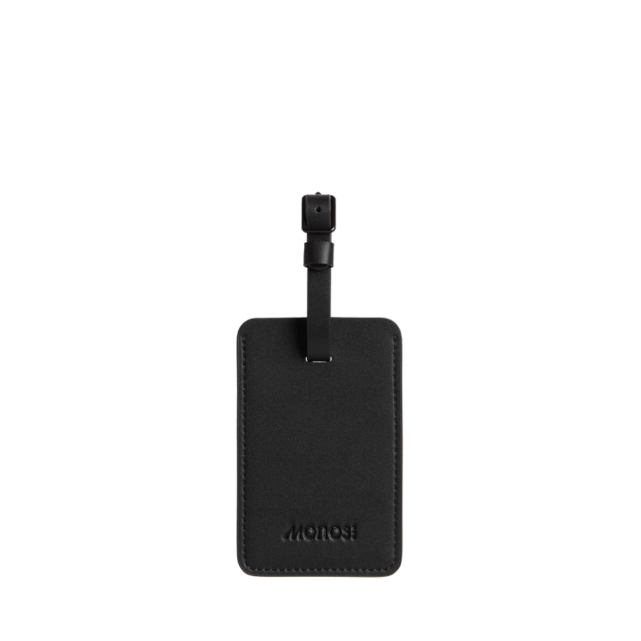 Midnight Black Scaled | Luggage Tag in Midnight Black