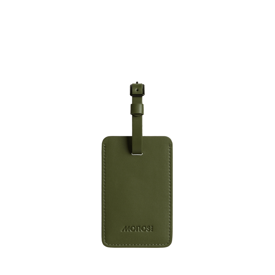 Olive Green Scaled | Luggage Tag in Olive Green