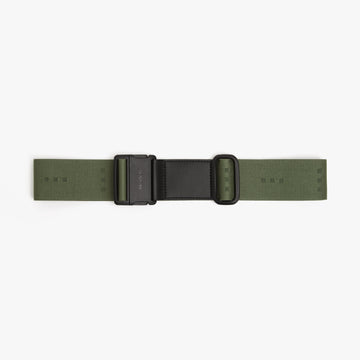 Front view of Luggage Strap in Olive Green