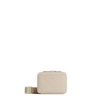 Front view of Metro Belt Bag in Ivory