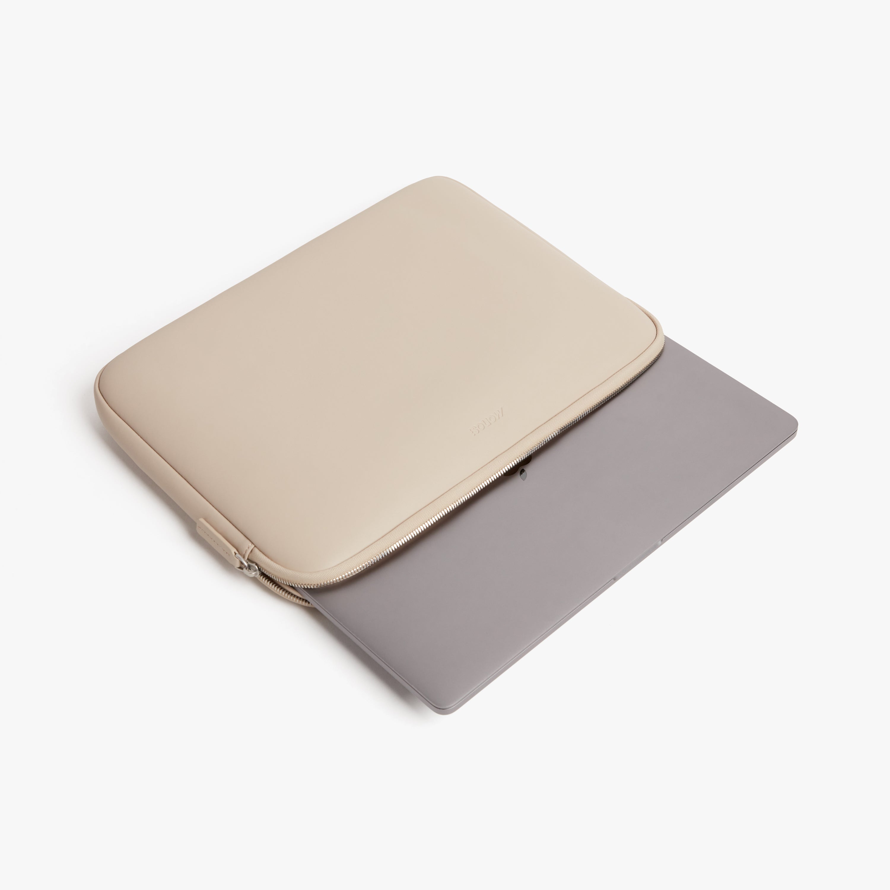 Monos Laptop Sleeve 16-Inch - Ivory (Vegan Leather)