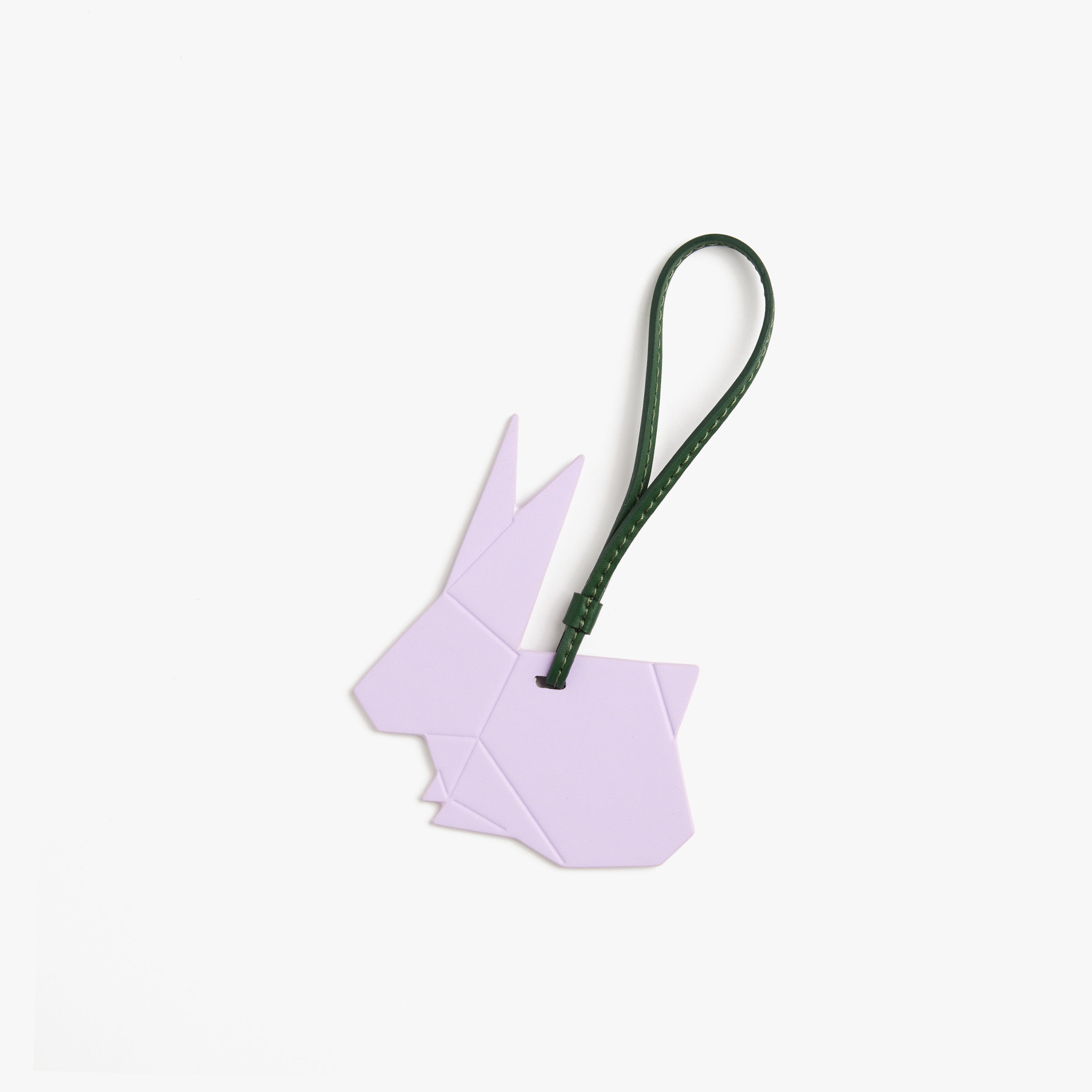 Origami Rabbit Charm – Vegan Leather Bag Charm | Monos Luggage