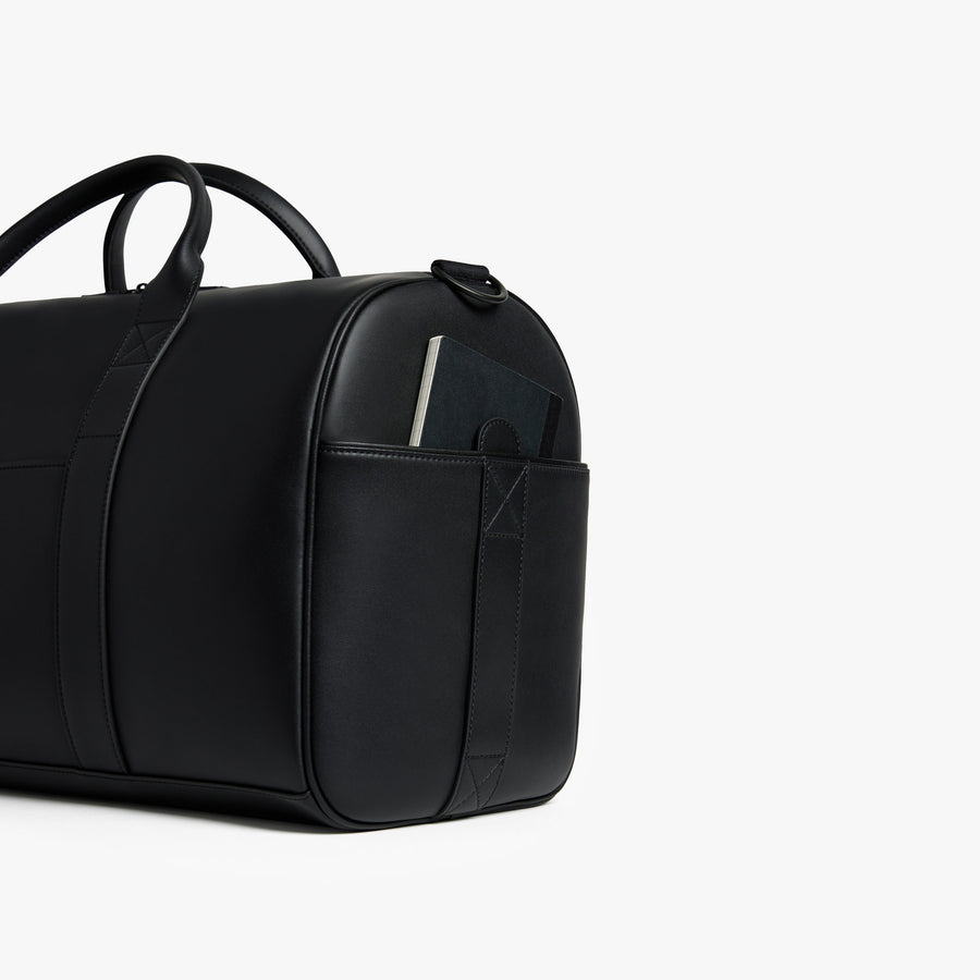 black travel bags for men Metro Carry-All Duffel, Vegan Leather Bag
