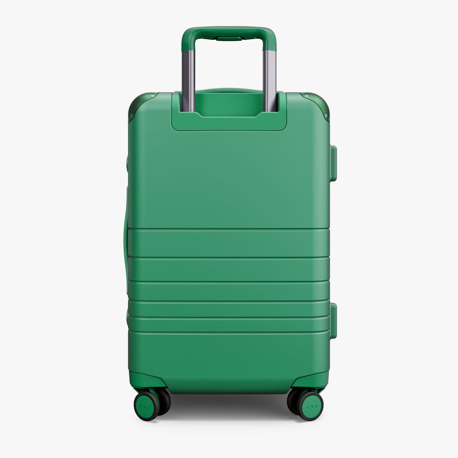Jungle Green | Back view of the Hybrid Carry-On in Plus Jungle Green