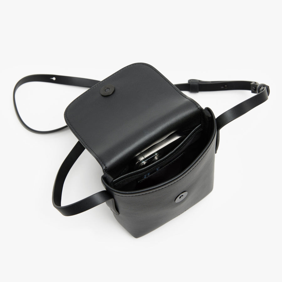 best faux leather crossbody bags for travel Metro Mini Crossbody, Vegan Leather Shoulder Bag