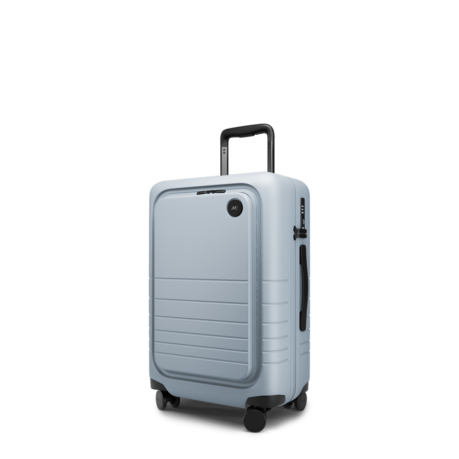 Blue Haze Hover | Angle view of Carry-On Pro in Blue Haze