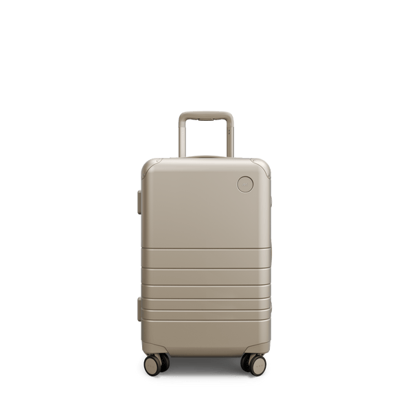 Champagne Scaled | Front view of Hybrid Carry-On in Champagne