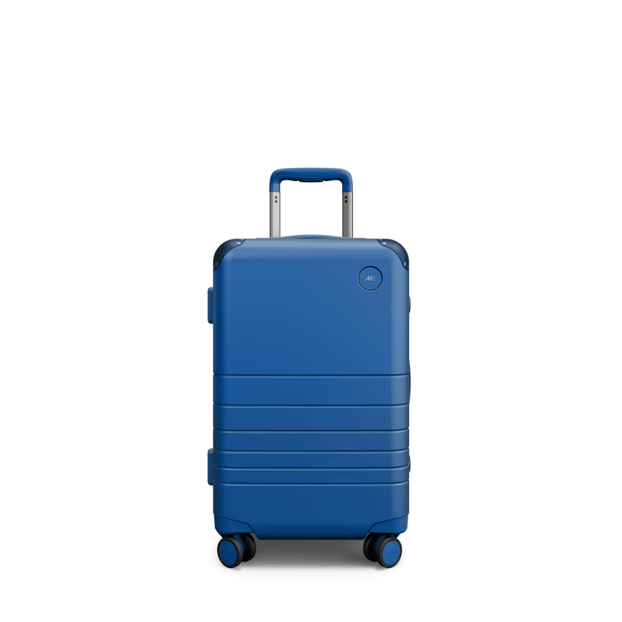 Coastal Blue Scaled | Front view of Hybrid Carry-On in Coastal Blue