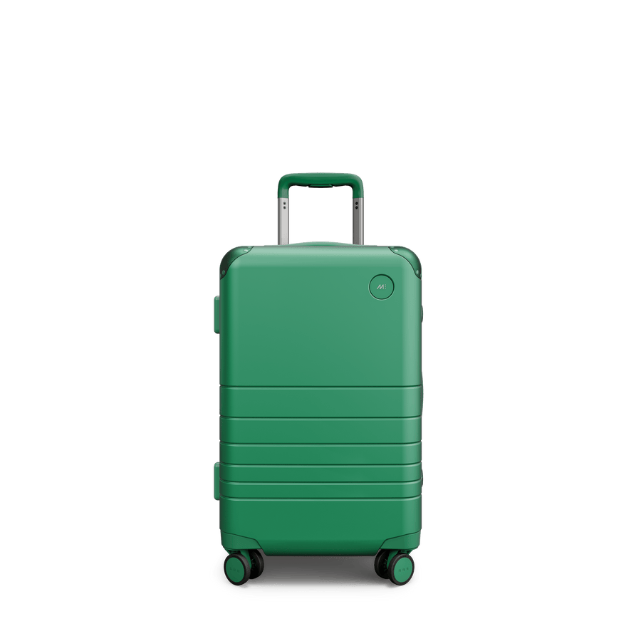 Jungle Green Scaled | Front view of Hybrid Carry-On in Jungle Green