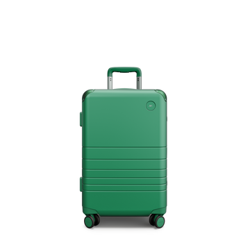 Front view of Hybrid Carry-On Plus in Jungle Green