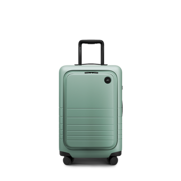 Front view of Carry-On Pro Plus in Sage Green