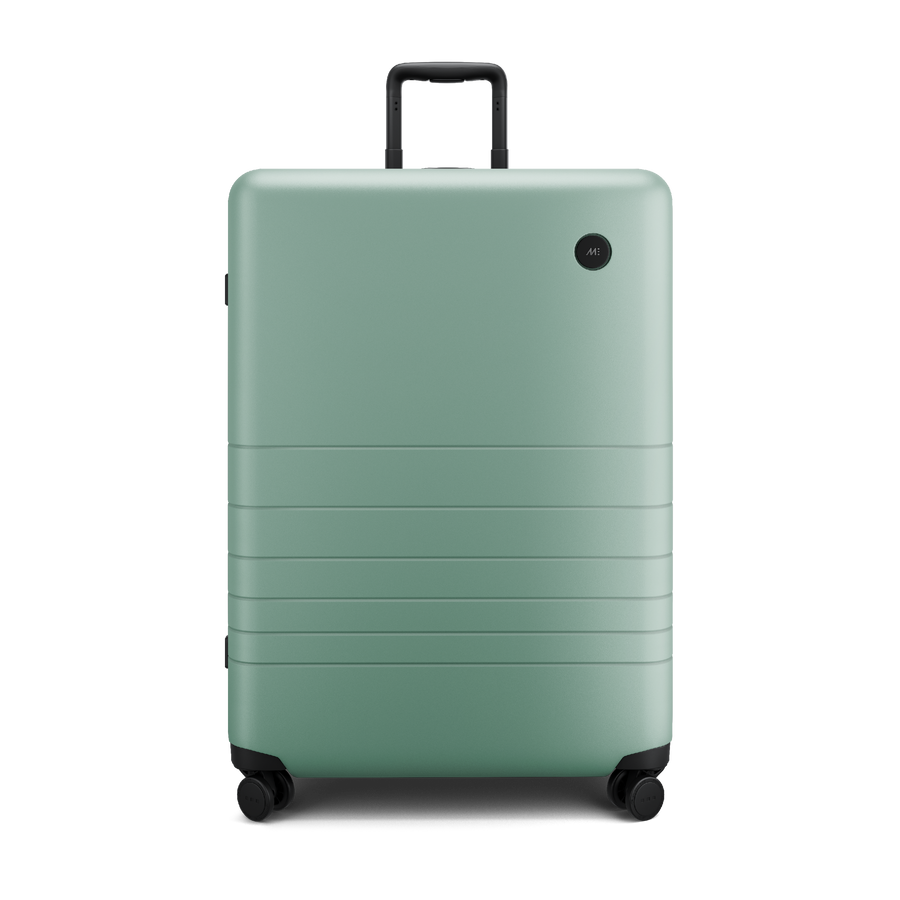 Sage Green Scaled | Front view of Check-In Large in Sage Green