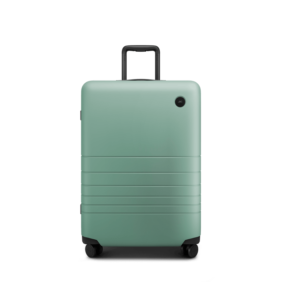 Sage Green Scaled | Front view of Check-In Medium in Sage Green