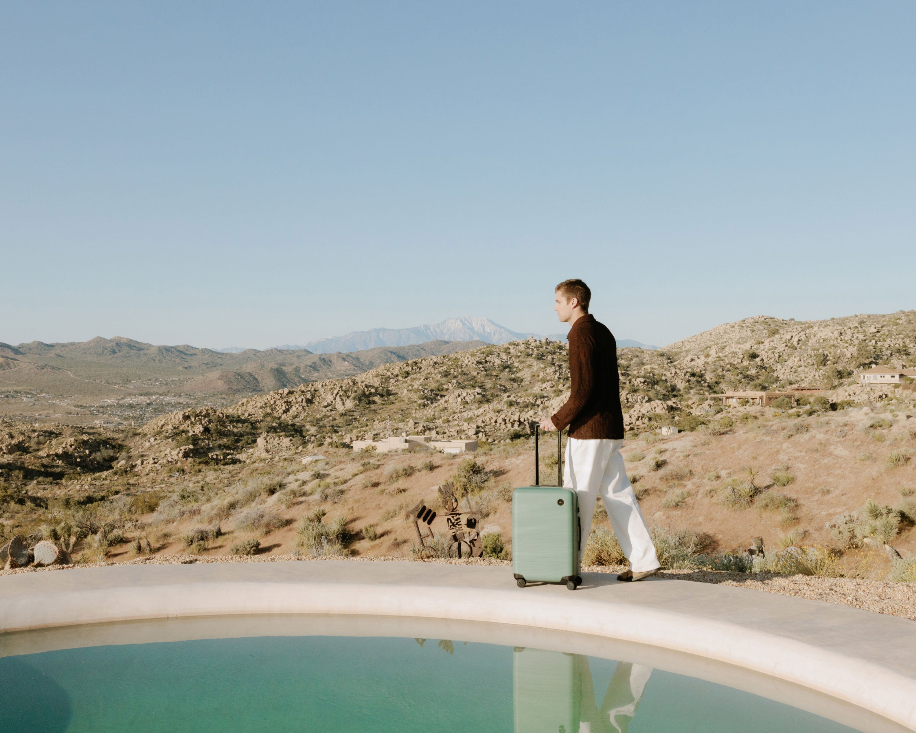 Sage Green Collection, Limited Edition | Monos Luggage
