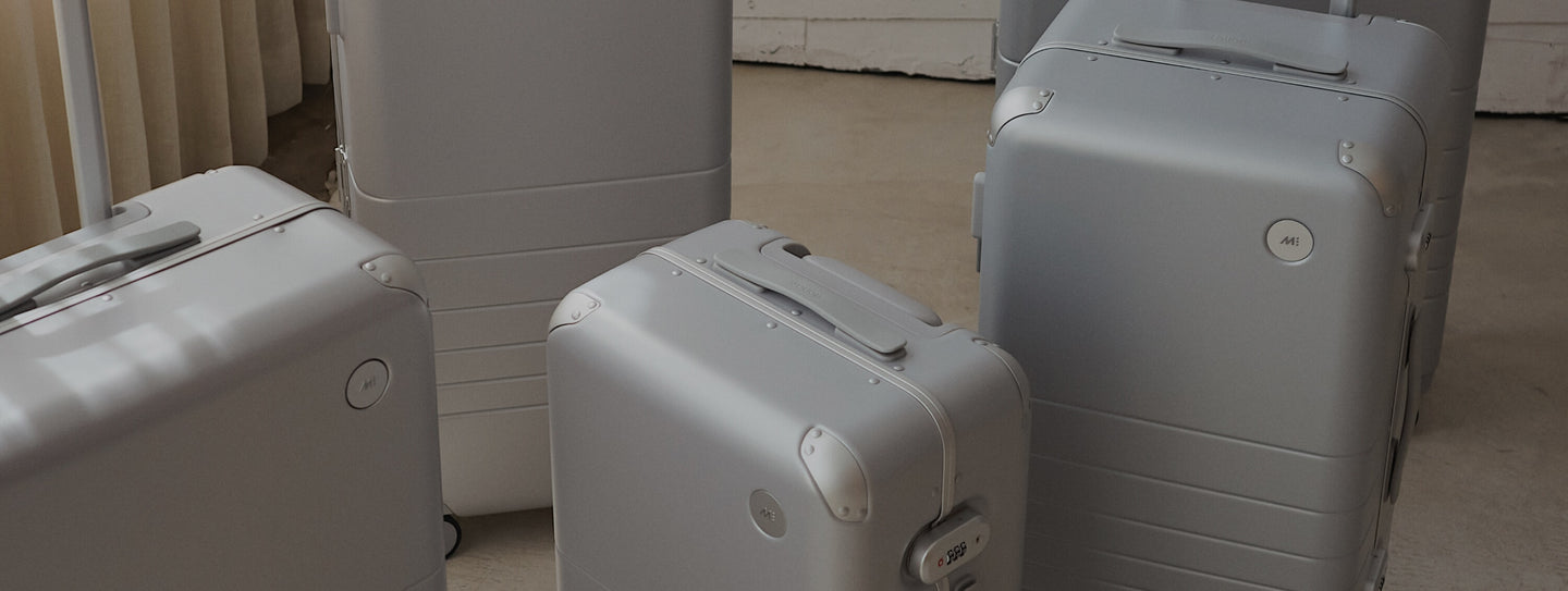 A close-up view of the  Hybrid collection in Silver, softly lit in a minimalist setting.