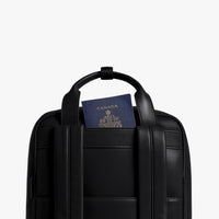 Handle view of Metro Backpack Carbon Black (thumbnail)