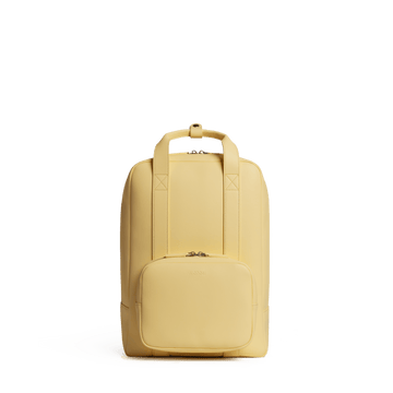 Front view of Metro Backpack Banana Pudding