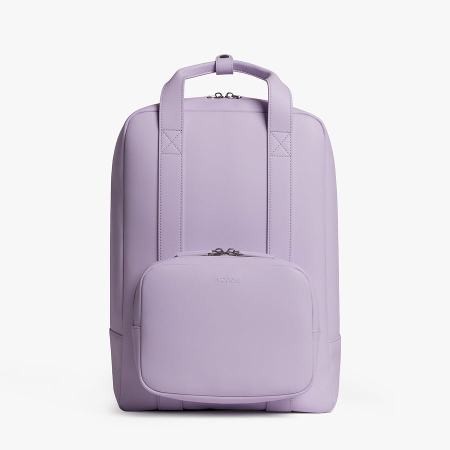 Purple Icing | Front view of Metro Backpack Purple Icing