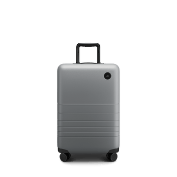 Front view of Carry-On Plus in Storm Grey