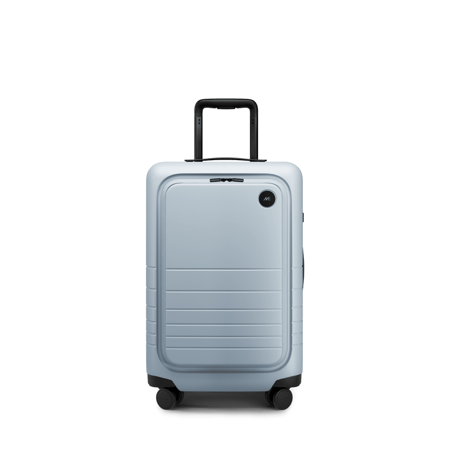 Blue Haze Scaled | Front view of Carry-On Pro Plus in Blue Haze