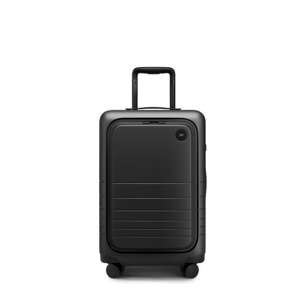 Front view of Carry-On Pro Plus in Midnight Black