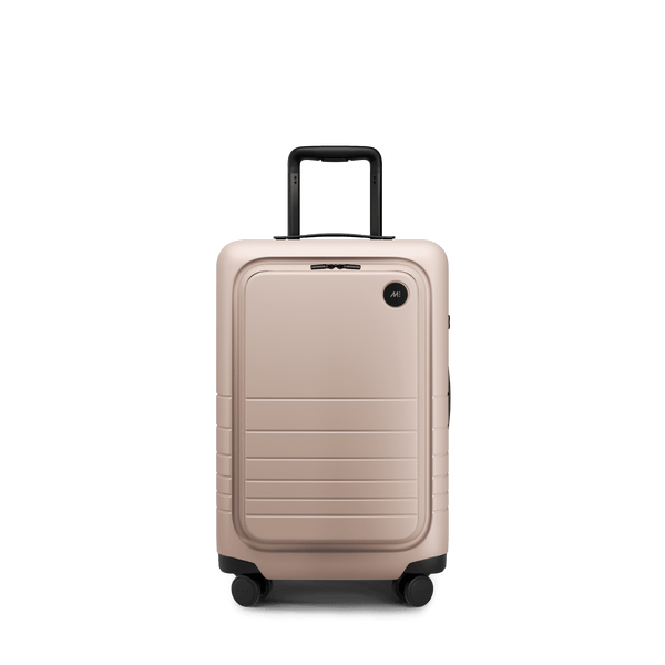 Front view of Carry-On Pro Plus in Rose Quartz