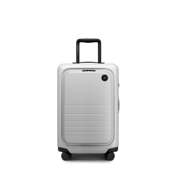 Front view of Carry-On Pro Plus in Stellar White