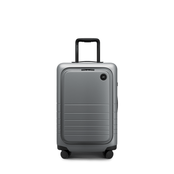 Front view of Carry-On Pro Plus in Storm Grey