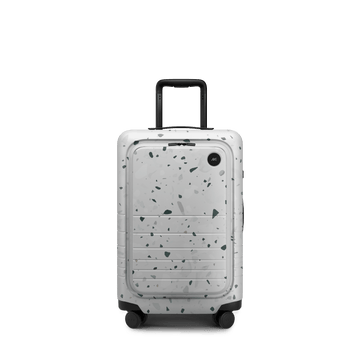 Front view of Carry-On Pro Plus in Terrazzo