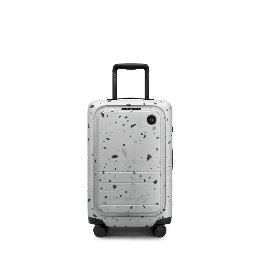 Terrazzo Scaled | Front view of Carry-On Pro in Terrazzo