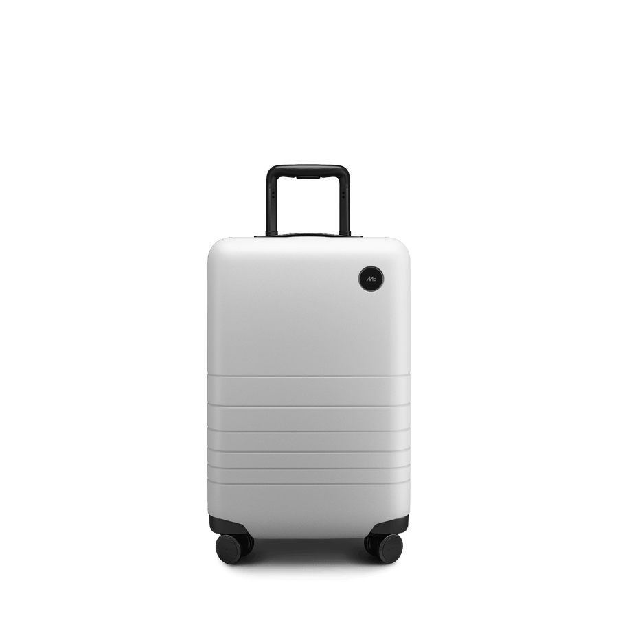 Stellar White Scaled | Front view of Carry-On in Stellar White
