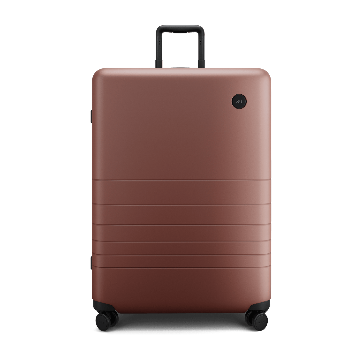 Terracotta Scaled | Front view of Check-In Large in Terracotta