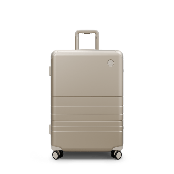 Hybrid Check-In Medium Luggage | Aluminum Suitcases – Monos