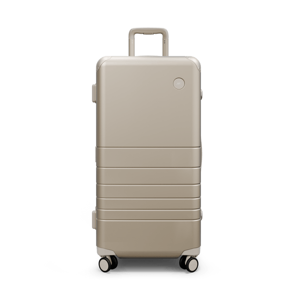 Hybrid Trunk Check-In Luggage | Aluminum Suitcases – Monos