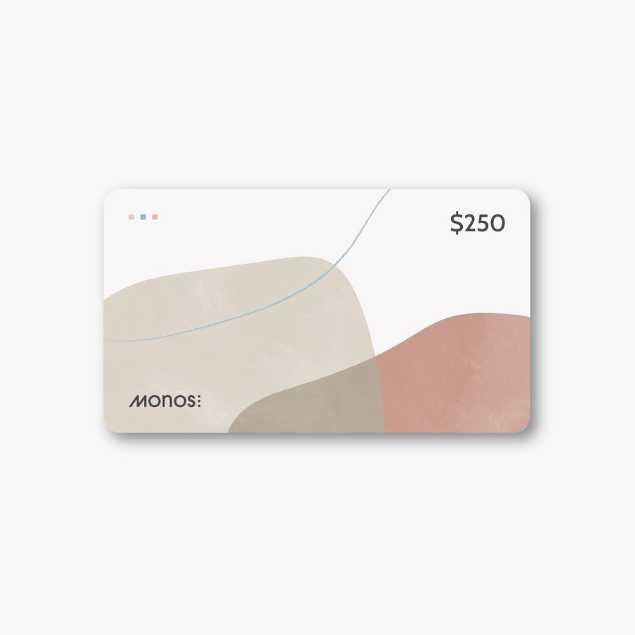 250.00 | This is a $250 Monos Travel gift card