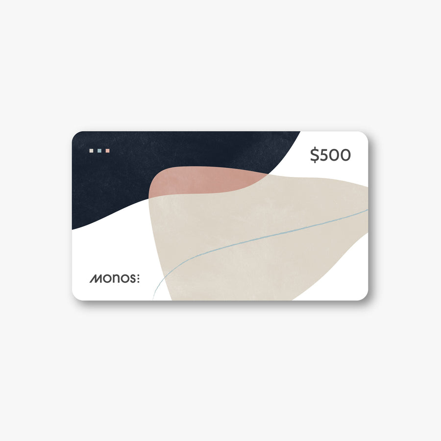 500.00 | This is a $500 Monos Travel gift card