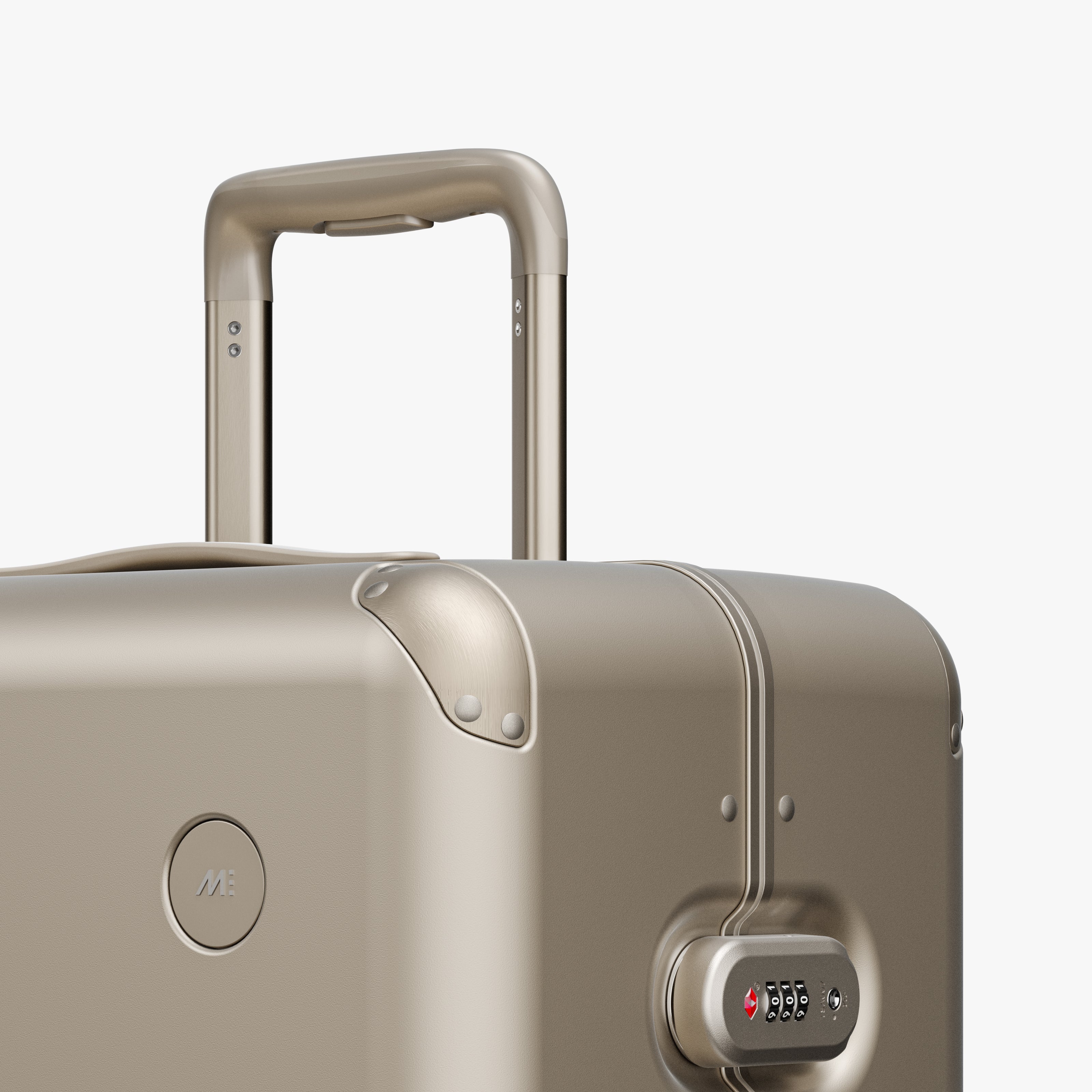 MONOS グレー Check-In Large スーツケース HybridCheck-