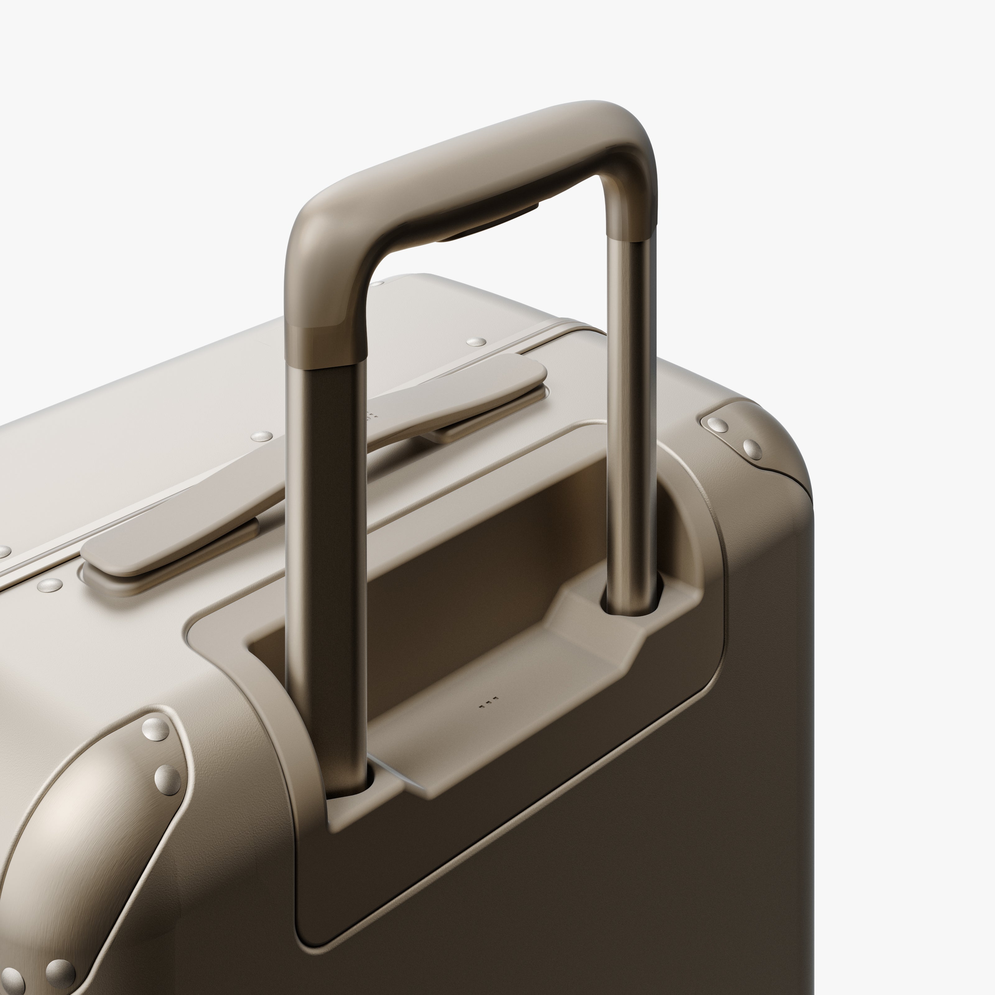 Hybrid Carry-On Plus Luggage | Cabin Size Aluminum Suitcases – Monos display picture 1