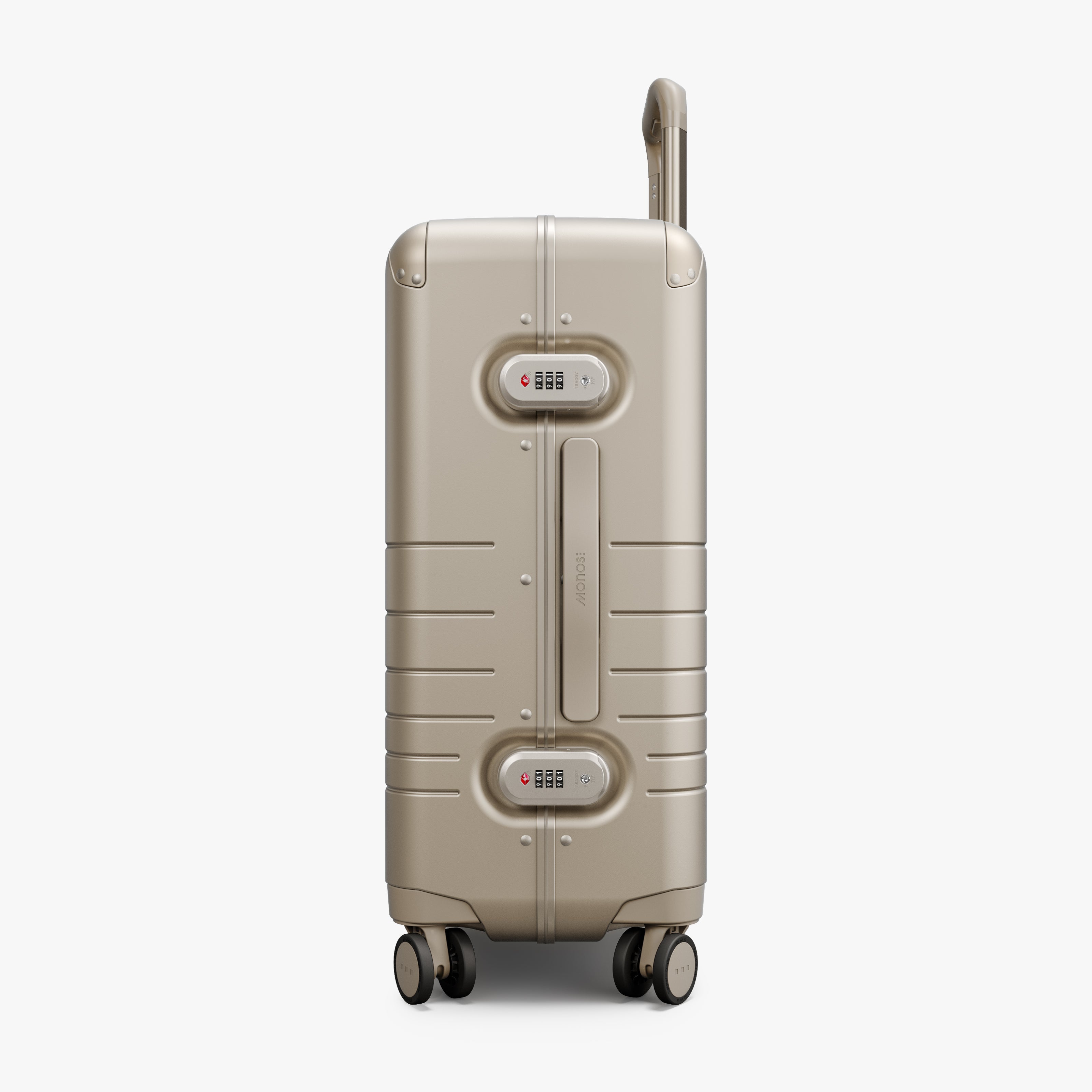 Hybrid Carry-On Plus Luggage | Cabin Size Aluminum Suitcases – Monos display picture 1