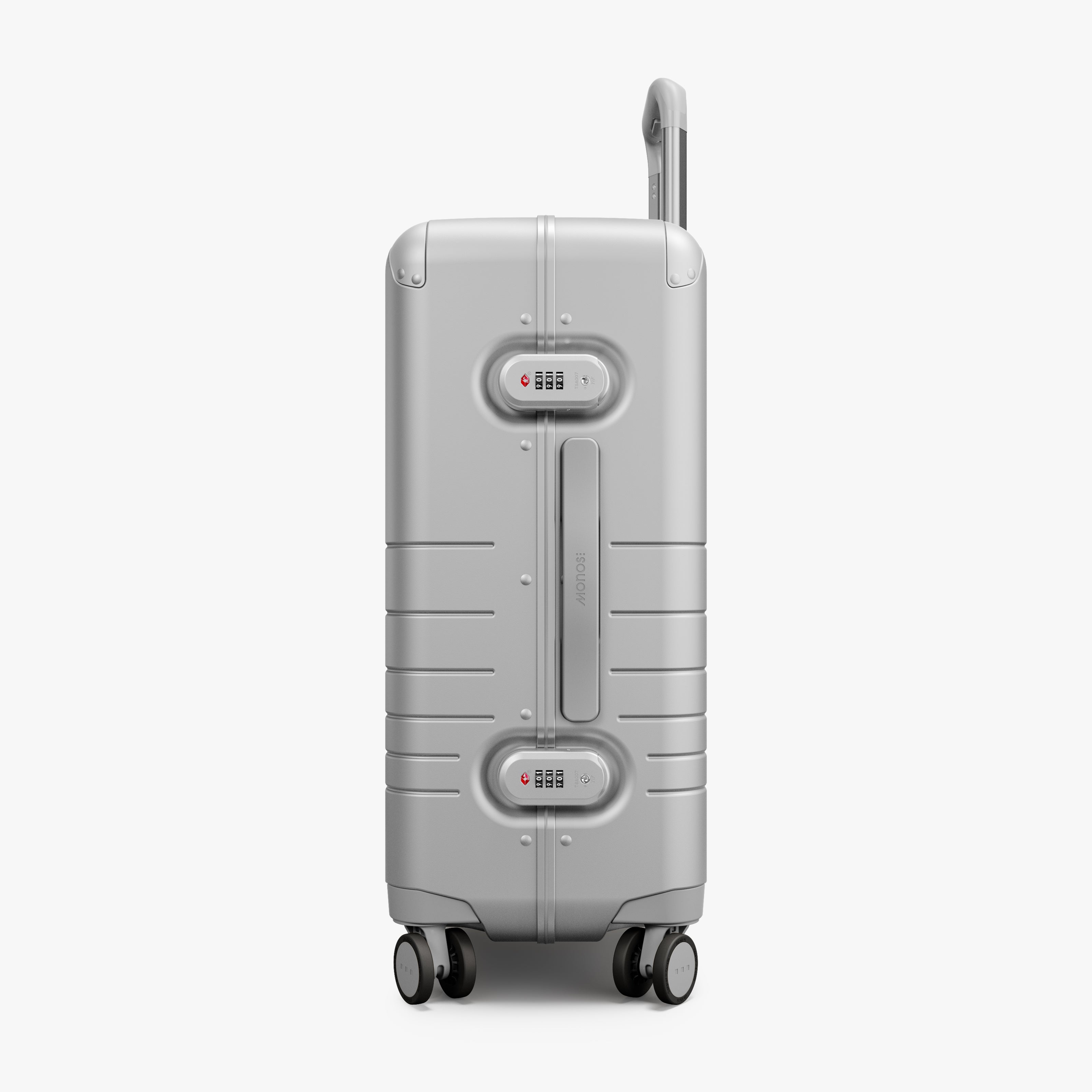 Hybrid CarryOn Plus Luggage Cabin Size Aluminum Suitcases Monos