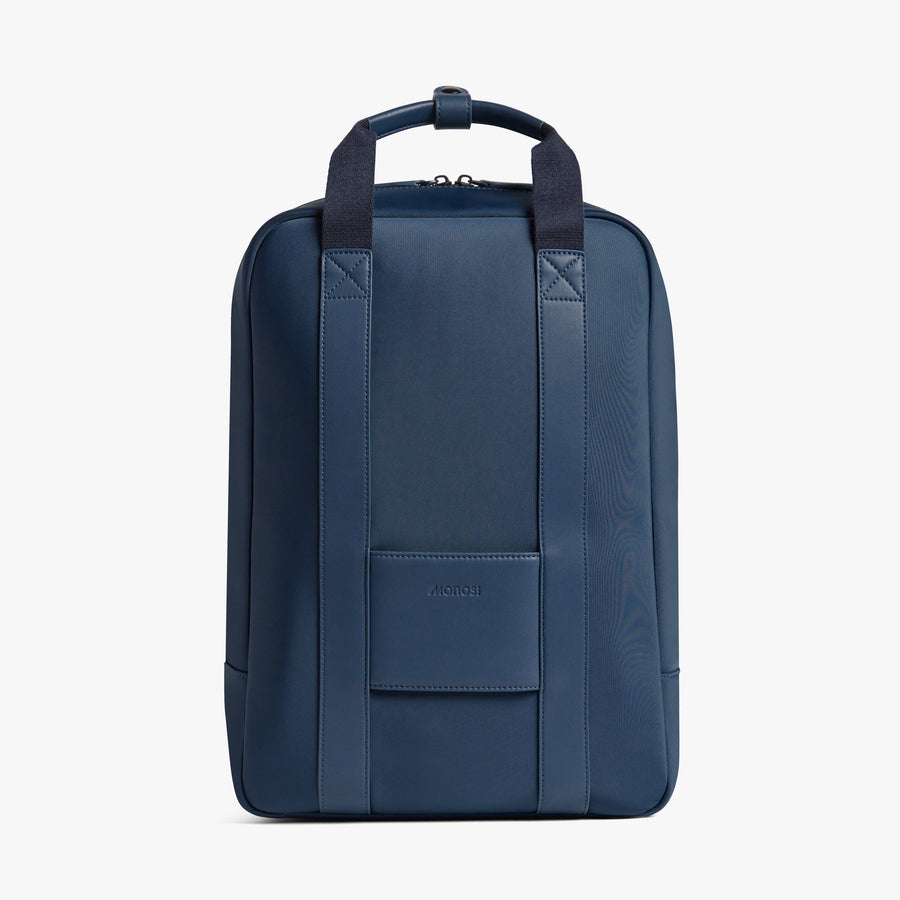Oxford Blue | Back view of Metro Backpack Oxford Blue