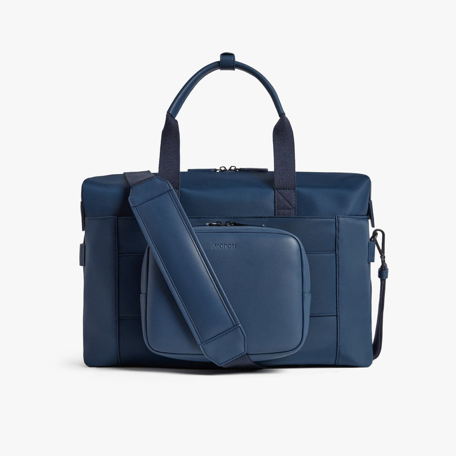 Oxford Blue | Back view of Metro Duffel in Oxford Blue