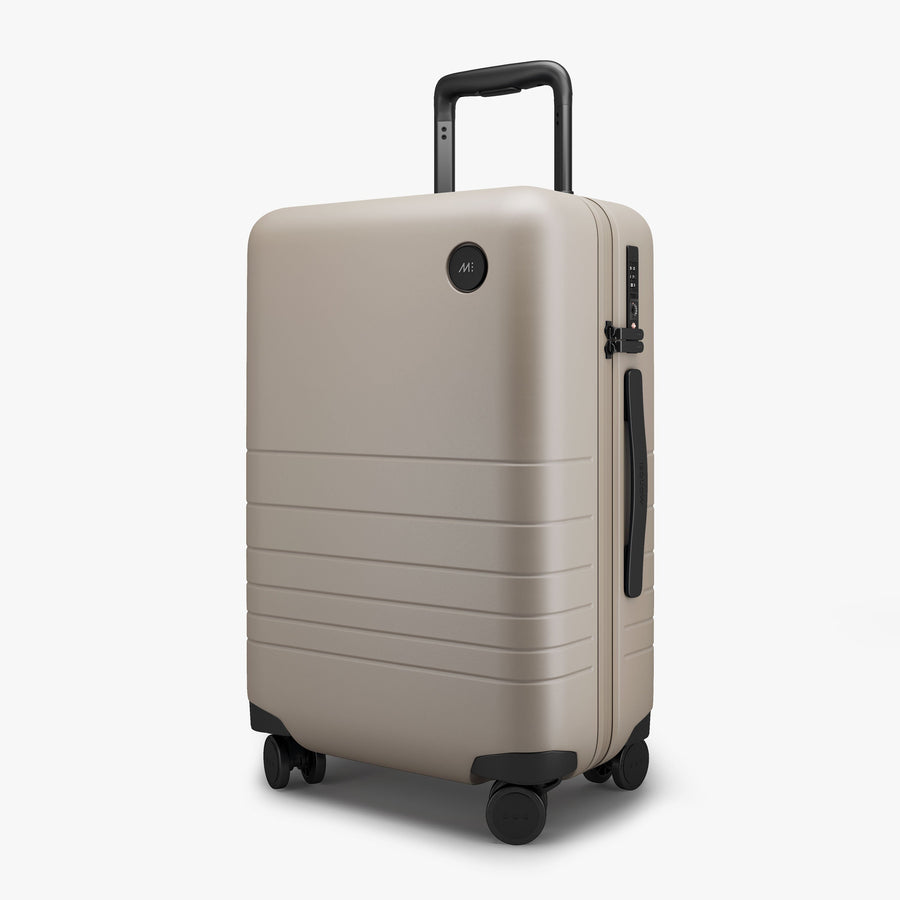 Desert Taupe | Angled view of Carry-On in Desert Taupe